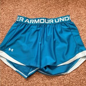 Under Armour Women's Teal Athletic Shorts